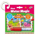 Carticica reutilizabila Water Magic cu apa - Micutii dinozauri, 18 luni+