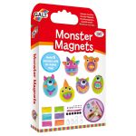 Set creativ cu magneți și monstruleti modelabili pentru copii 6 ani+