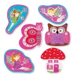 Set creativ mozaic Fairy Friends pentru copii 5+ cu 5000 autocolante