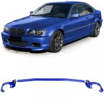 Bară de rigidizare din aluminiu albastră ajustabilă, potrivită pentru BMW E46 6 cilindri 320i 323i 325i 328i 330i Performance AutoTuning
