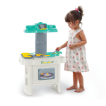 Bucătărie pentru copii Micuțul Chef, cu accesorii și design pastel