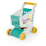 Carucior de cumparaturi pentru copii Pastel, plastic rezistent, 2 ani+