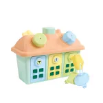 Joc de sortare Casuta pastel cu chei pentru copii 12 luni+