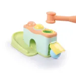 Jucărie de dexteritate cu biluțe și ciocănel, model pastel