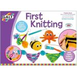 Set de tricotat pentru copii Galt, primul proiect creativ, 6 ani+