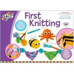Set de tricotat pentru copii Galt, primul proiect creativ, 6 ani+