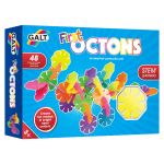 Set de construit Galt First Octons cu 48 piese fosforescente
