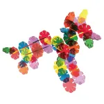 Set de construit Octons Galt cu 48 piese transparente pentru copii 4+