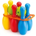 Set mare de bowling pentru copii DOLU, 6 popice si 2 mingi
