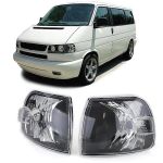 Indicator transparent negru pentru VW Bus T4 Multivan Caravelle din 96 Performance AutoTuning