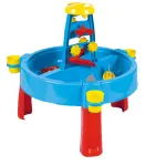 Măsuță de activități pentru apă și nisip Dolu, 2 ani+, cu accesorii