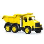 Camion de jucărie Dolu cu remorcă, 83 cm, din plastic rezistent