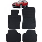 Set Premium de Covorașe din Cauciuc pentru Podea Negru, potrivit pentru BMW X1 E84 09-15 Performance AutoTuning