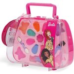 Gentută make-up Barbie pentru copii, set cosmetic de joacă 5+