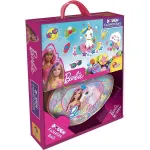 Set creativ cu plastilină Barbie și gentuță de depozitare, 4 ani+