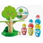 Joc de echilibru Montessori din lemn cu pasarele vesele