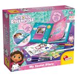 Jurnal secret pentru copii Gabby's Dollhouse cu lacat si accesorii creative