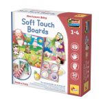 Joc de logica Montessori pentru bebelusi 1-4 ani, 6 planse, 24 piese