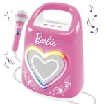 Set karaoke Barbie cu microfon si boxa Bluetooth pentru copii 4+