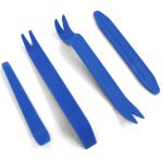 Unealtă de îndepărtare pentru montarea levierului, trimuri decorative auto, benzi pentru panoul interior, albastre Performance AutoTuning