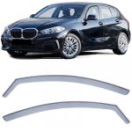 Deflector de vânt, deflector de ploaie, protecție împotriva vântului, negru fum pentru Seria 1 BMW F40 din 19 Performance AutoTuning