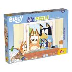 Puzzle de colorat Bluey cu 24 piese, fata-verso, 2 in 1