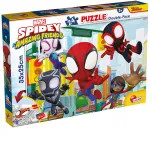 Puzzle de colorat Marvel Spidey și prietenii uimitori, 24 piese, 2 în 1
