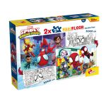 Puzzle de colorat maxi Marvel Spidey si Prietenii Uimitori, 2x24 piese