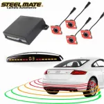 Senzori de parcare spate STEELMATE PTS410EX OEM cu display LED M7