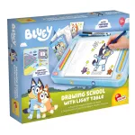 Tablita de desen cu lumini Bluey A4, set creativ pentru copii 3+