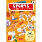 Carte de activitati cu abtibilduri Ora de sport pentru copii 3-6 ani