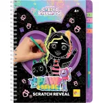 Cărticică de răzuit Gabby's Dollhouse cu 44 pagini și stilou inclus