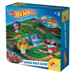 Joc de societate Hot Wheels cu masinute in cursa pentru 2-4 jucatori