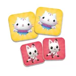Joc de memorie Gabby's Dollhouse cu 24 carduri pentru copii 3+