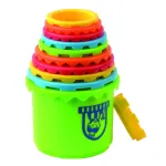 Găletușe suprapuse Little Learner, 11 piese, model castel