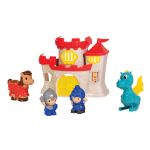 Joc de rol cu castelul cavalerilor, cavaleri si dragon, 18 luni+