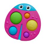 Jucărie senzorială Pop It Gărgăriță pentru bebeluși, 12+ luni