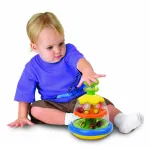 Jucărie interactivă pentru bebeluși Cursa albinuțelor, 6 luni+