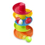 Jucărie interactivă turnuleț cu biluțe pentru bebeluși 12 luni+