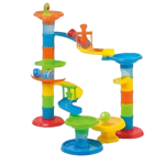 Jucarie interactiva turn cu bilute, 30 piese, Little Learner, 12 luni+