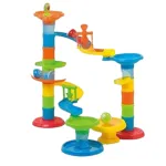 Jucarie interactiva turn cu bilute, 30 piese, Little Learner, 12 luni+