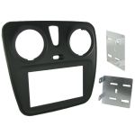 Rama adaptoare 2DIN Connects2 pentru Dacia Dokker si Lodgy, negru mat