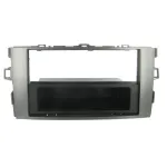 Rama adaptoare 1DIN argintie pentru Toyota Auris 2007-2013 Connects2