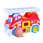 Mașinuță de pompieri cu lumini și sunete Vroom Vroom, 12 luni+