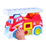 Mașinuță de pompieri cu lumini și sunete Vroom Vroom, 12 luni+