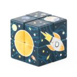 Cub magic cu tematică spațială pentru copii, 5 cm, model cosmic
