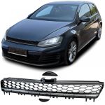 Grilaj radiator tip fagure fără emblemă cu bandă cromată, potrivit pentru VW Golf 7 12-17, inclusiv GTD Performance AutoTuning