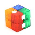 Joc de logica magnetic Fidget Cube pentru concentrare si gandire spatiala
