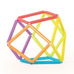 Jucărie antistres Geo Morf flexibilă, senzorială și creativă pentru copii