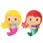 Jucărie de baie sirenă luminoasă pentru copii, activare la contact cu apa